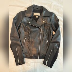 Michael Kors Black Leather Jacket